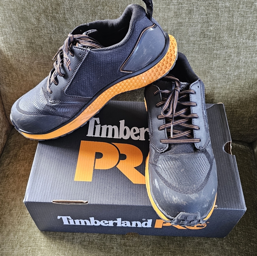 Timberland PRO - Reaxion Work Sneaker • Safety Toe Electrical Haz Protec Size 10